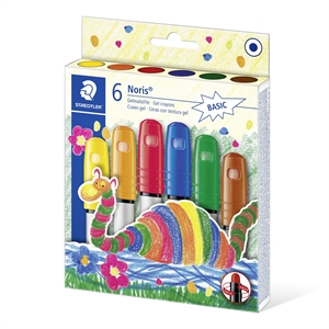 Staedtler Crayon de couleur Gel Twisters assortis (6)